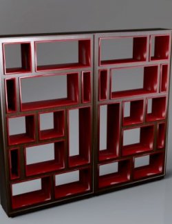 AQ3D Master Book Cabinet