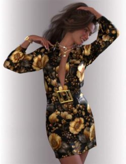 dForce Juvina Outfit for Genesis 9 Feminine