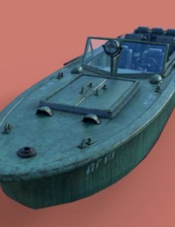 Boat Prop for Daz Studio Free