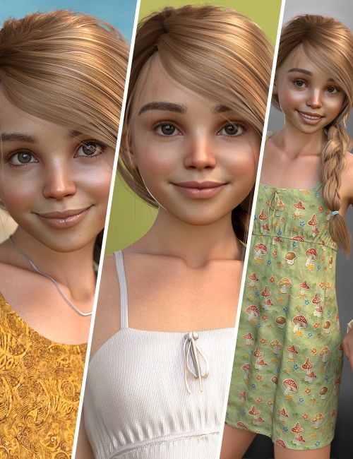 Click here to see preview images for "Paige Female Bundle for Genesis 9" Paige Female Bundle for Genesis 9