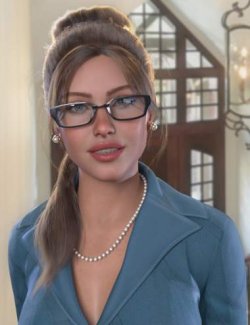 dforce Becka Hair for Genesis 9