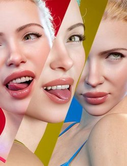 Z Face Library Dynamic Expressions for Genesis 9