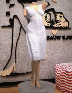 FrontKnot Dress for Genesis 9