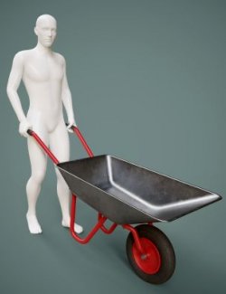 Wheelbarrow Prop G8 Male-Female