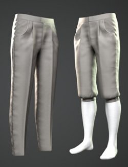 dForce Gothic Long Trousers and Breeches for G8M, G8F, and G9