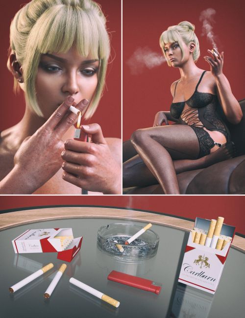 Click here to see preview images for "Smoking Hot: Cigarette Props and Poses for Genesis 9 and 8 Female" Smoking Hot: Cigarette Props and Poses for Genesis 9 and 8 Female