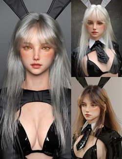 dForce Graceful Long Hair for Genesis 9