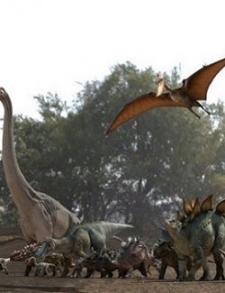 25 Dinosaur Models Collection