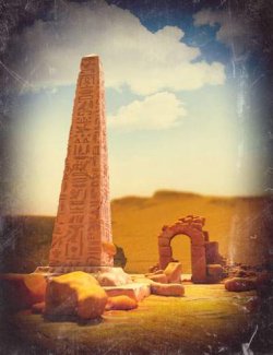Old World Ruins Obelisk