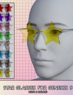 Star Glasses for Genesis 9