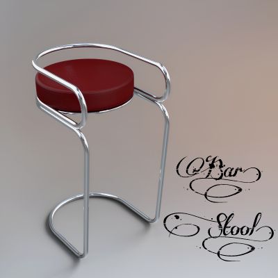 Click here to see preview images for "A3S P-Bar Stool 8" A3S P-Bar Stool 8