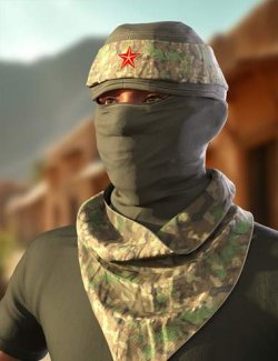 Dragon Rebel Headdress for Genesis 9