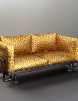 AQ3D Master Sofa 229