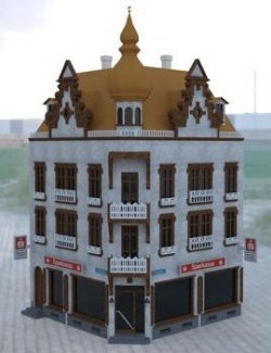 Townhouse 1 for DAZ Studio