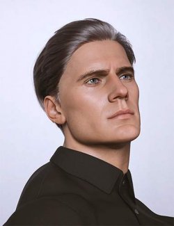 AK Feathered Hair for Genesis 9