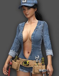 Exnem dForce Handygirl for Genesis 8 Female