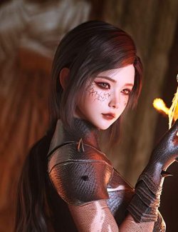 Noki Side Part Low Ponytail for Genesis 9