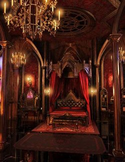 XI Gothic Baroque Bedroom