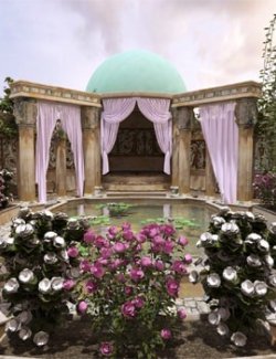Romantic Garden for Poser