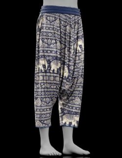 Trousers with Elephant