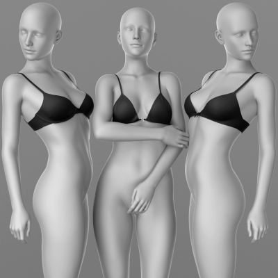 Click here to see preview images for "Bra 3 in 1 G8 Female" Bra 3 in 1 G8 Female