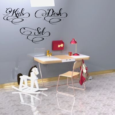 Click here to see preview images for "A3S P-Kids Desk" A3S P-Kids Desk