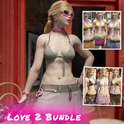 Click here to see preview images for "Love 2 Outfit and Customize Bundle" Love 2 Outfit and Customize Bundle