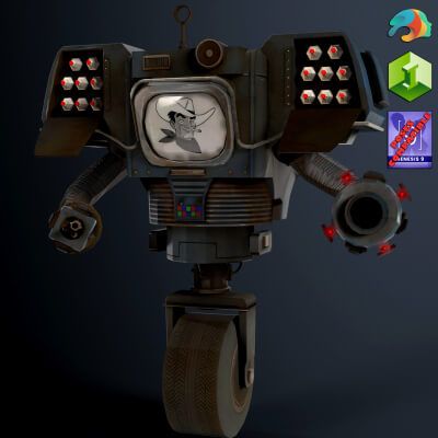 Click here to see preview images for "Securitron - Victor for Daz 3D" Securitron - Victor for Daz 3D