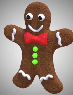 Gingerbread Man for Poser