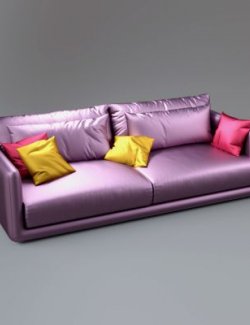 AQ3D Master Sofa 231