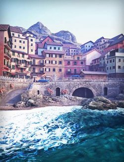 XI Italian Seaside Town