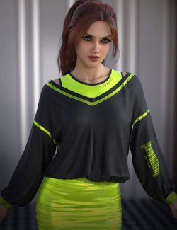 dForce City-Limit Layer for Genesis 9 and 8 Female