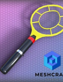 Electric Bug Zapper Racket