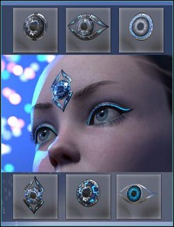 Sci-Fi Third Eye Builder for Genesis 9