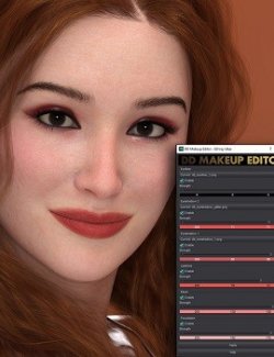 DD Makeup Editor- Iray Uber Skin Makeup System for Genesis 9