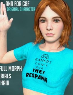 Ana for G8F - Female Character