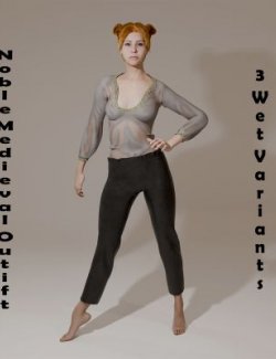 Noble Medieval Outfit for Genesis 9