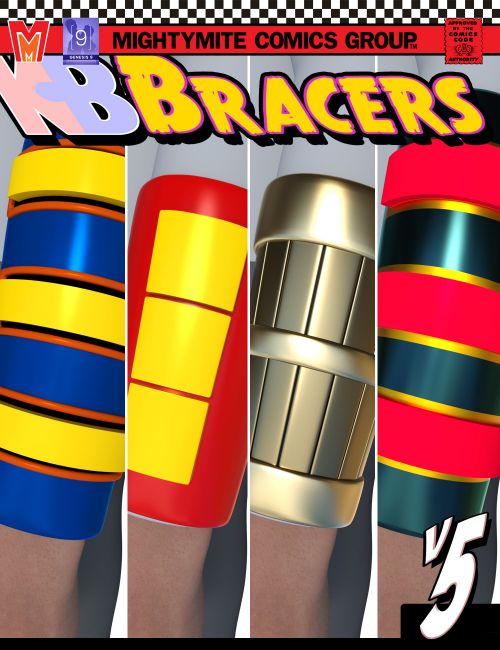 Click here to see preview images for "Bracers v005 MMKBGenesis 9" Bracers v005 MMKBGenesis 9