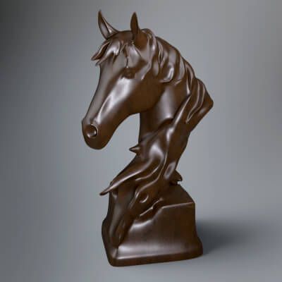 Click here to see preview images for "AQ3D Horse Statue" AQ3D Horse Statue