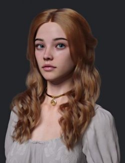 dForce Becca Hair for Genesis 9