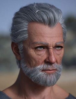 Classic Mature Hair Set for Genesis 9