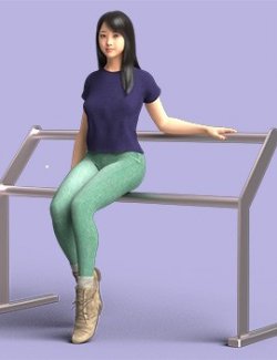 X7 Morphing Bench Props & Poses set1