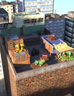 AP Post Apocalyptic Rooftop Refuge Add-On
