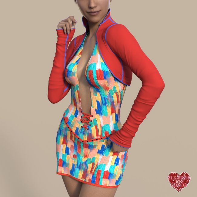 Click here to see preview images for "SIC Fun for Serpentine Dress and Bolero for G8xF" SIC Fun for Serpentine Dress and Bolero for G8xF