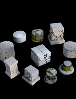 Stone Display Pedestals 1