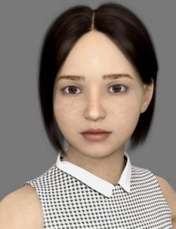 Sasha Little Girl for Genesis 8 Female