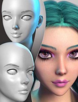 Face-Off Anime for Genesis 9 Feminine