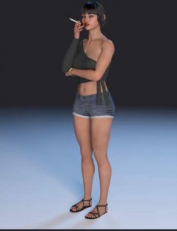 FG Casual Smoking Poses