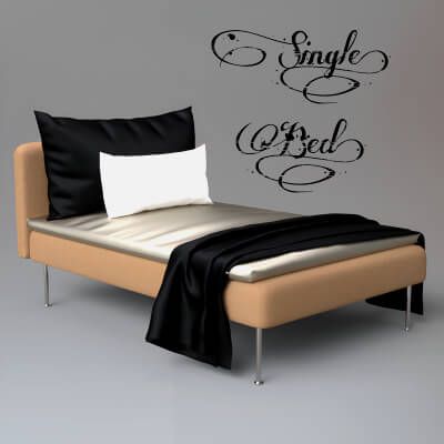 Click here to see preview images for "A3S P-Single Bed" A3S P-Single Bed