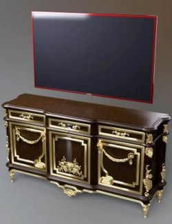 AQ3D Master TV Cabinet 7